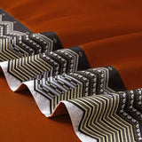 Elegant Geometric 4-Piece Pima Cotton Bed Sheet Set Julia M Home & Kitchen