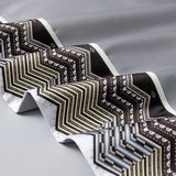 Elegant Geometric 4-Piece Pima Cotton Bed Sheet Set Julia M Home & Kitchen