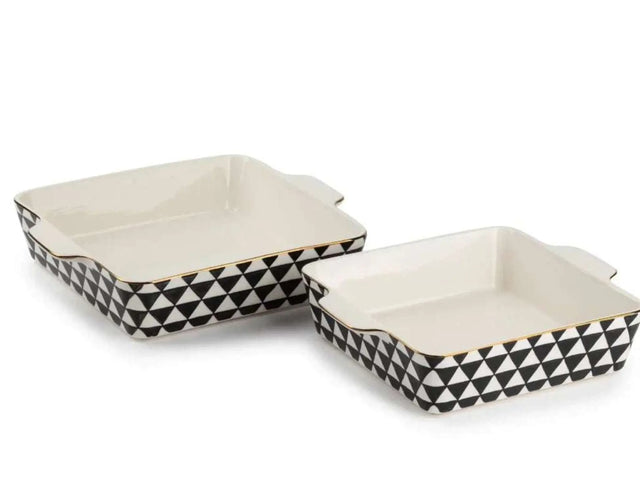 Stoneware Square Baker, Piece Set Baking Dishes - Julia M LifeStyles