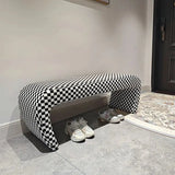 Nordic Luxury Step Stool Modern Rectangle Pouffe Fashion Stepping Stool - Julia M LifeStyles