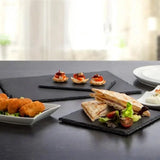 Natural Slate Western Square Steak Plates - Julia M LifeStyles
