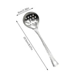 Hign-concerned Deep Stainless Steel Soup Spoon - Large Capacity Silver Flatware - Julia M LifeStyles