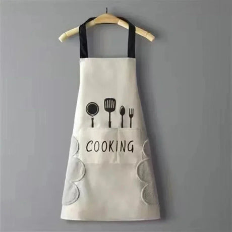 Universal Waterproof Oilproof Sleeveless Cooking Apron for Men and Women Julia M Home & Kitchen