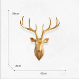 Deer Head Wall Sculpture - Julia M LifeStyles