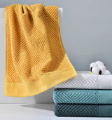 Couple Soft Absorbent Long Velvet Plain Towel Pure Cotton - Julia M LifeStyles