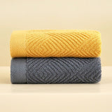 Couple Soft Absorbent Long Velvet Plain Towel Pure Cotton - Julia M LifeStyles