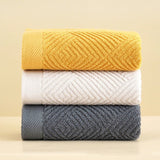 Couple Soft Absorbent Long Velvet Plain Towel Pure Cotton - Julia M LifeStyles