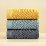Couple Soft Absorbent Long Velvet Plain Towel Pure Cotton - Julia M LifeStyles