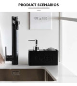 Kitchen Essentials Soap Dispenser and Sponge Storage Set - Julia M LifeStyles