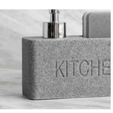 Kitchen Essentials Soap Dispenser and Sponge Storage Set - Julia M LifeStyles