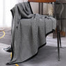 Nordic Ins Style Knitted Blanket Casual Sofa Cover Blanket Plane Office Nap Camping Leisure Soft Shawl Blanket Small Bed Cover Julia M Home & Kitchen