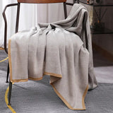 Nordic Ins Style Knitted Blanket Casual Sofa Cover Blanket Plane Office Nap Camping Leisure Soft Shawl Blanket Small Bed Cover Julia M Home & Kitchen