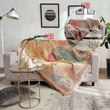 Boho Chic Cotton Blanket - Julia M LifeStyles