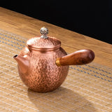 Handmade Retro Style Pure Copper Boiling Tea Kettle - 600/1200/1600ml - Julia M LifeStyles