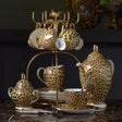 Freeson Leopard Print Luxury Bone China Coffee & Tea Set - Julia M LifeStyles