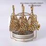 Freeson Leopard Print Luxury Bone China Coffee & Tea Set - Julia M LifeStyles