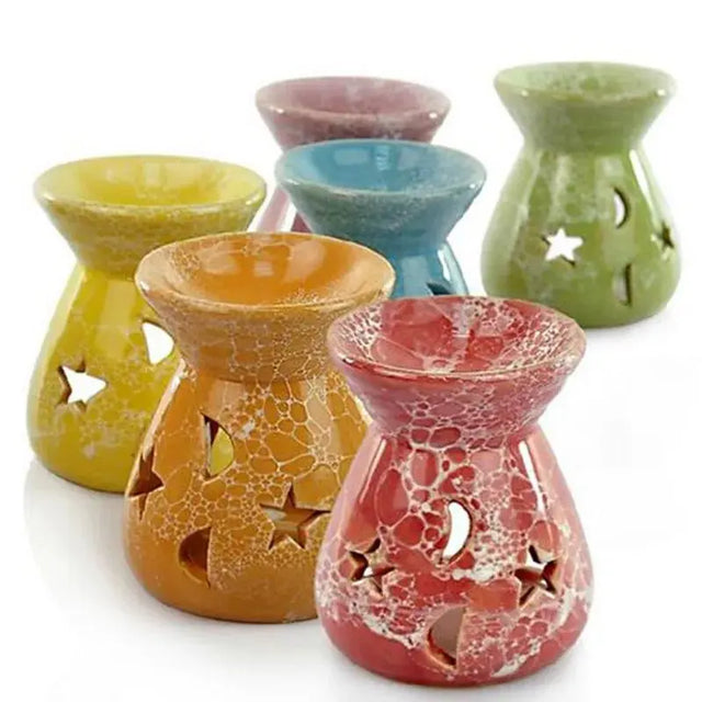 Ceramic Aromatherapy Lamp – Romantic Essential Oil Burner - Julia M LifeStyles