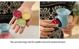 Ceramic Aromatherapy Lamp – Romantic Essential Oil Burner - Julia M LifeStyles
