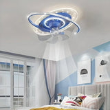 Kids Pink Ceiling Fan with Light and Starry Design for Children's Rooms - Julia M LifeStyles
