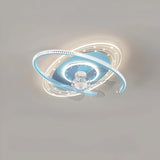 Kids Pink Ceiling Fan with Light and Starry Design for Children's Rooms - Julia M LifeStyles