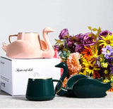 Swan Luxury Porcelain Coffee Cup and Saucer Set - 110ml - Julia M LifeStyles