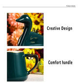 Swan Luxury Porcelain Coffee Cup and Saucer Set - 110ml - Julia M LifeStyles