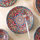 New Bohemian Style Ceramic Household Dishes with Handles - Julia M LifeStyles