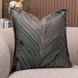 Modern Minimalist Sofa Cushion Patchwork Affordable Luxury Style Fancy Living Room Waist Pillow Bed Head Backrest Cushion with Core - Julia M LifeStyles