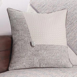 Modern Minimalist Sofa Cushion Patchwork Affordable Luxury Style Fancy Living Room Waist Pillow Bed Head Backrest Cushion with Core - Julia M LifeStyles