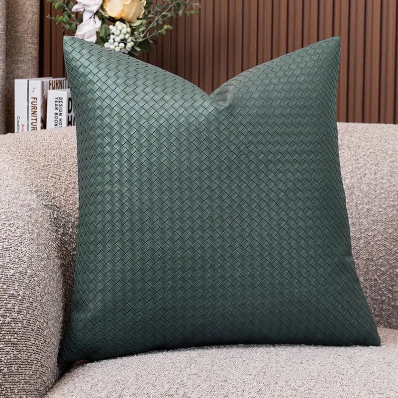 Modern Minimalist Sofa Cushion Patchwork Affordable Luxury Style Fancy Living Room Waist Pillow Bed Head Backrest Cushion with Core - Julia M LifeStyles