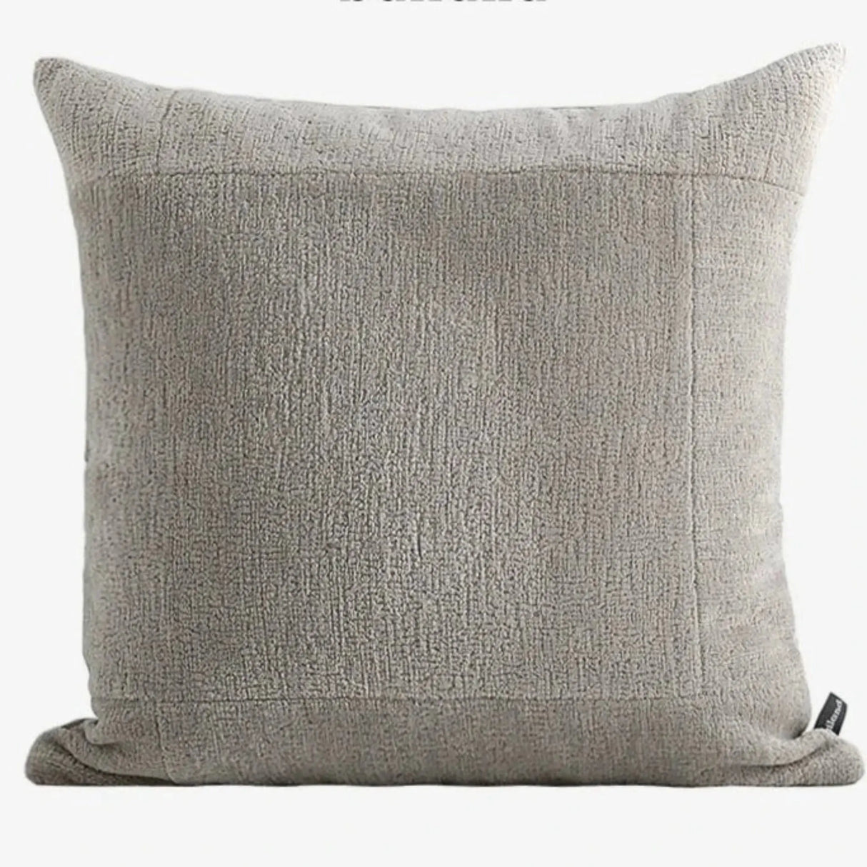 Modern Minimalist Gray Geometric Jacquard Pillow Cover - Julia M LifeStyles
