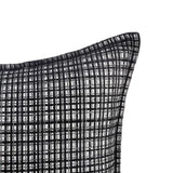 Model Room Pillow Korean Style Square Pillow Black and White Plaid Striped Woolen Cushion Soft House Sofa Bay Window Pillow - Julia M LifeStyles