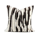 Modern Minimalist Brown Stuffed Stripes Pillow Cover Accessible Luxury Cream Living Room Sofa Bay Window Bedside Cushion Cushion Cover - Julia M LifeStyles