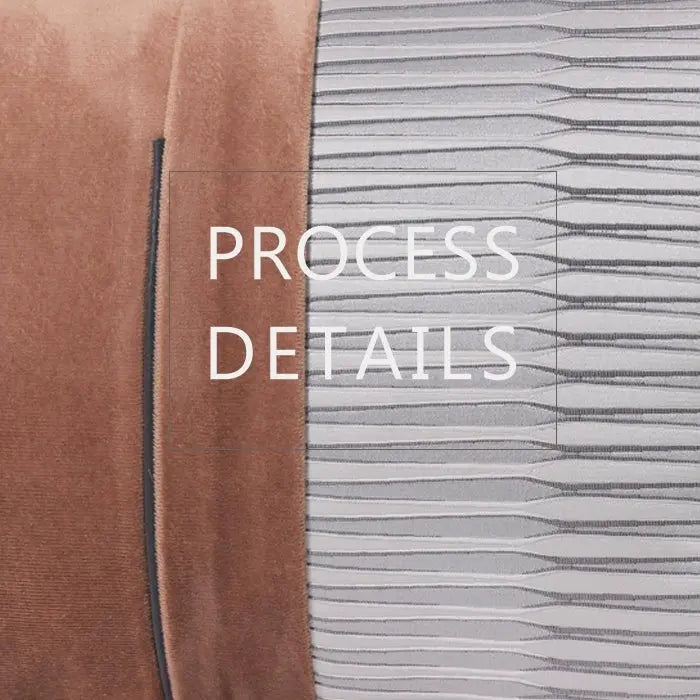 Modern Light Luxury Gray Brick Red Color Contrast Patchwork Cushion/Model House Sales Office House Couch Pillow - Julia M LifeStyles