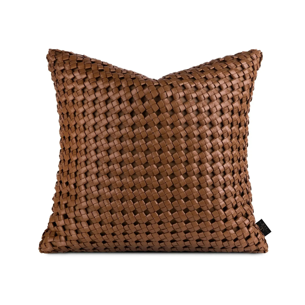 Chic Black and White Orange Accent High-End Cushion - Julia M LifeStyles