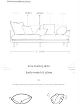 Nordic Simple Geometric Bohemian Style Gray White Tufted Pillow Sofa Cushion Lumbar Pillow Bedroom Bedside Model Room - Julia M LifeStyles