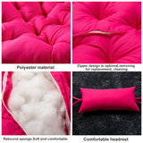 Papasan Chair Cushion Seat Cushion Round Chair Pad Homes Floor Cushion For Home Decoration Soft Swing Chair Cushion Classical - Julia M LifeStyles