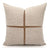 Modern Coffee Colour Cushion Cover with Gold Buckle - Julia M LifeStyles