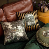Luxurious Velvet Jungle Leopard Cushion Cover - Julia M LifeStyles