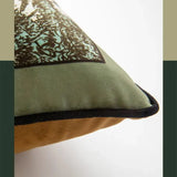 Luxurious Velvet Jungle Leopard Cushion Cover - Julia M LifeStyles
