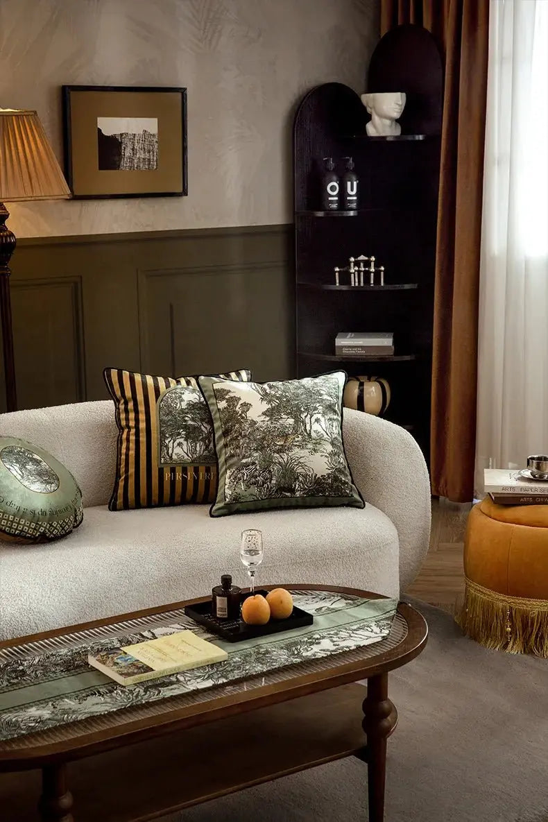 Luxurious Velvet Jungle Leopard Cushion Cover - Julia M LifeStyles