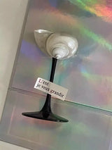 Vintage Shell & Metal Champagne Glasses Set - Julia M LifeStyles