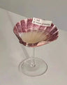 Vintage Shell & Metal Champagne Glasses Set - Julia M LifeStyles