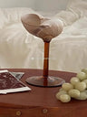 Vintage Shell & Metal Champagne Glasses Set - Julia M LifeStyles
