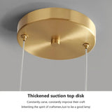 Glass Pendant Light light luxury pendant Lamp Deco Nordic Led Hanging Light Fixtures Bedroom Modern Luminaire Suspension lamp - Julia M LifeStyles