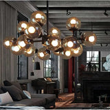 Vintage Round Ball Industrial LOFT Iron Pendant Light - Julia M LifeStyles