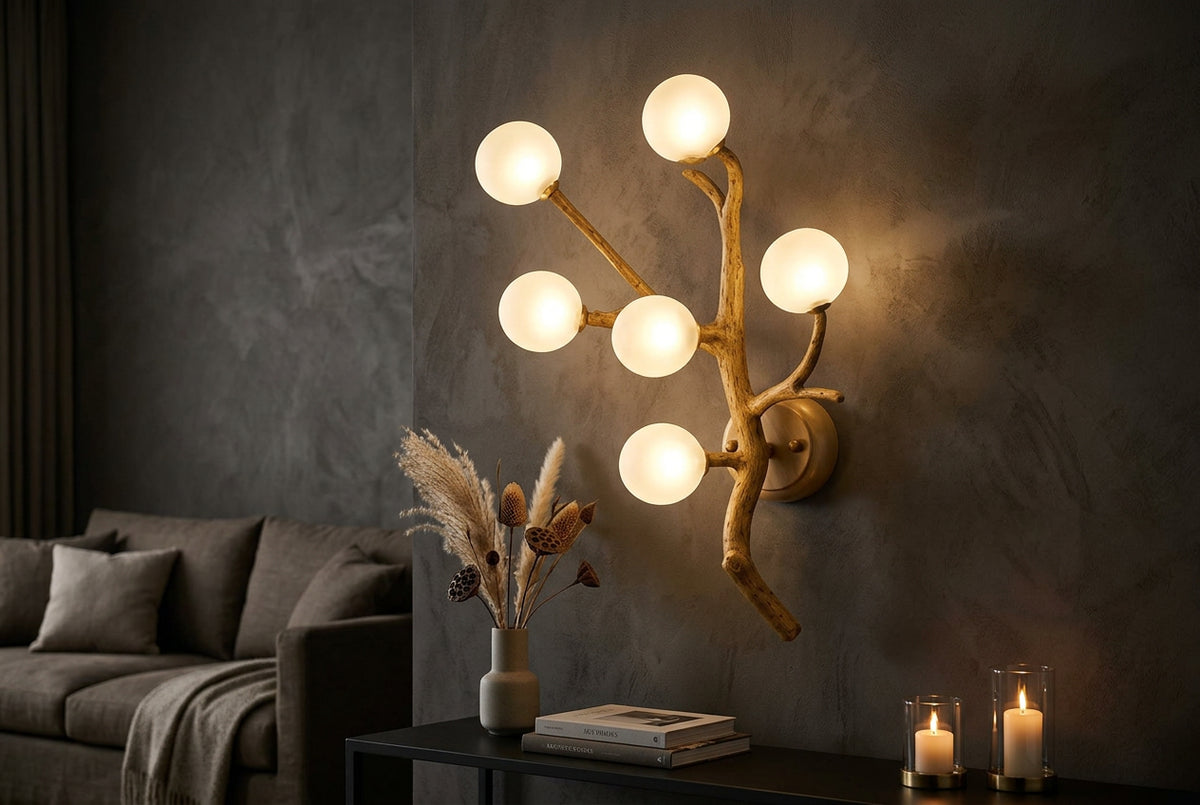 Nordic LED Tree Branch Chandelier 🌿 - Julia M LifeStyles