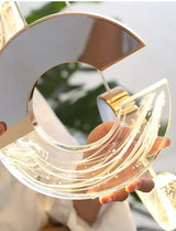 Modern C-type Crystal Pendant Lamp for Luxury Interiors - Julia M LifeStyles