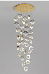 Modern C-type Crystal Pendant Lamp for Luxury Interiors - Julia M LifeStyles