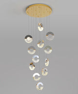 Modern C-type Crystal Pendant Lamp for Luxury Interiors - Julia M LifeStyles